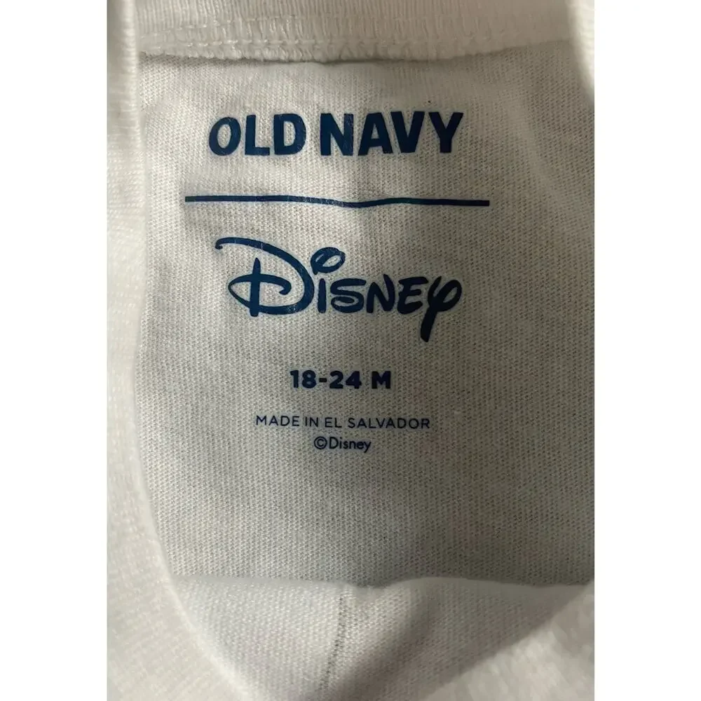 Old Navy Disney Mickey Mouse Face Graphic Tee Size 18-24 Months Unisex